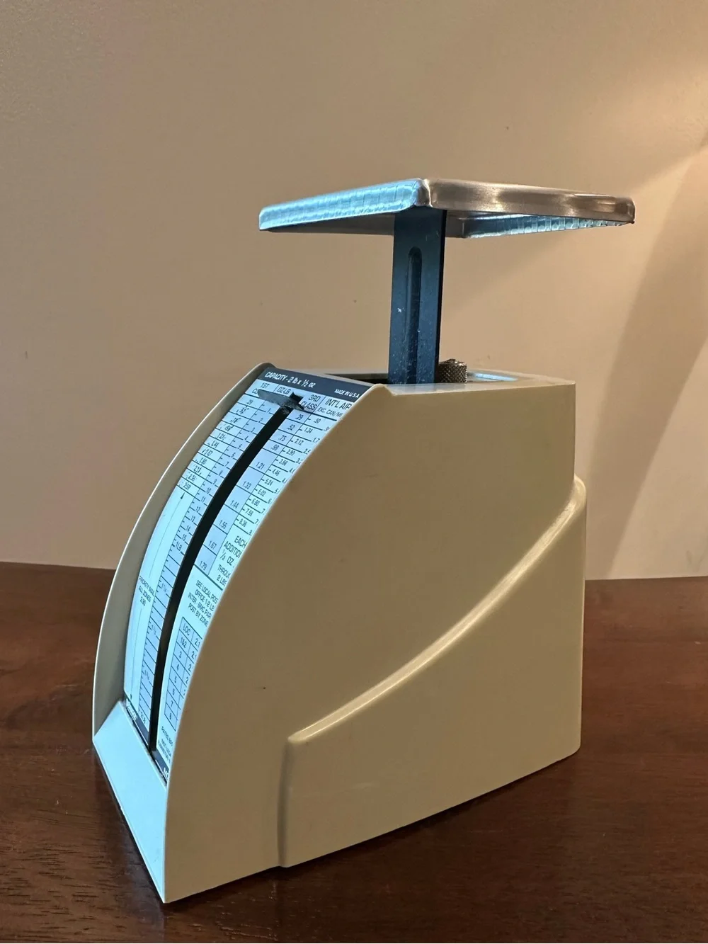 Vintage • set of two scales • usps scale and kitchen scale